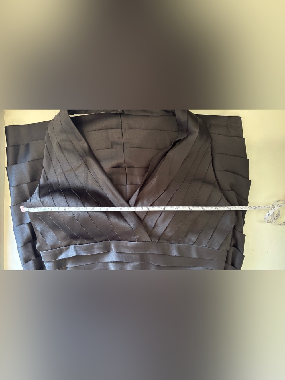 JS Collections Black Halter Bandage Cocktail Dress & Stole Wrap - Picture 15 of 15